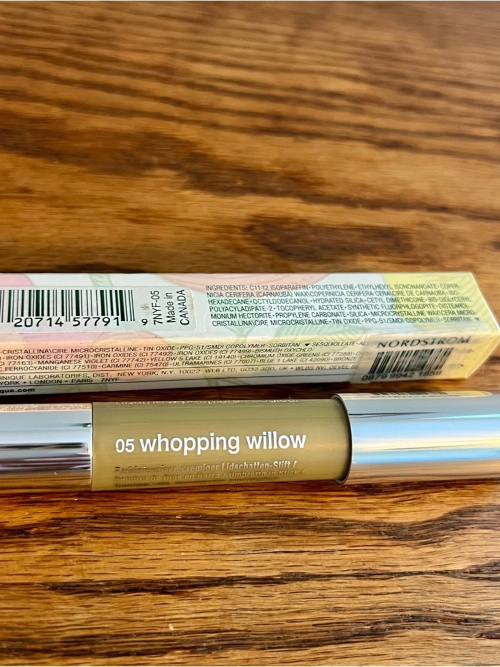 Clinique Chubby Stick Shadow Tint For Eyes 05 Whopping Willow NIB Discontinued